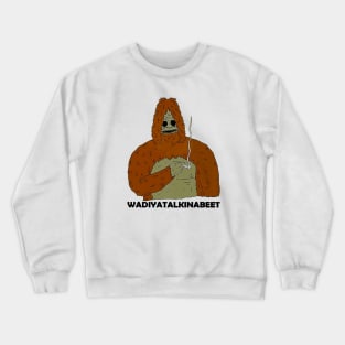 Sassy The Sasquatch Smoke Big Foot Crewneck Sweatshirt